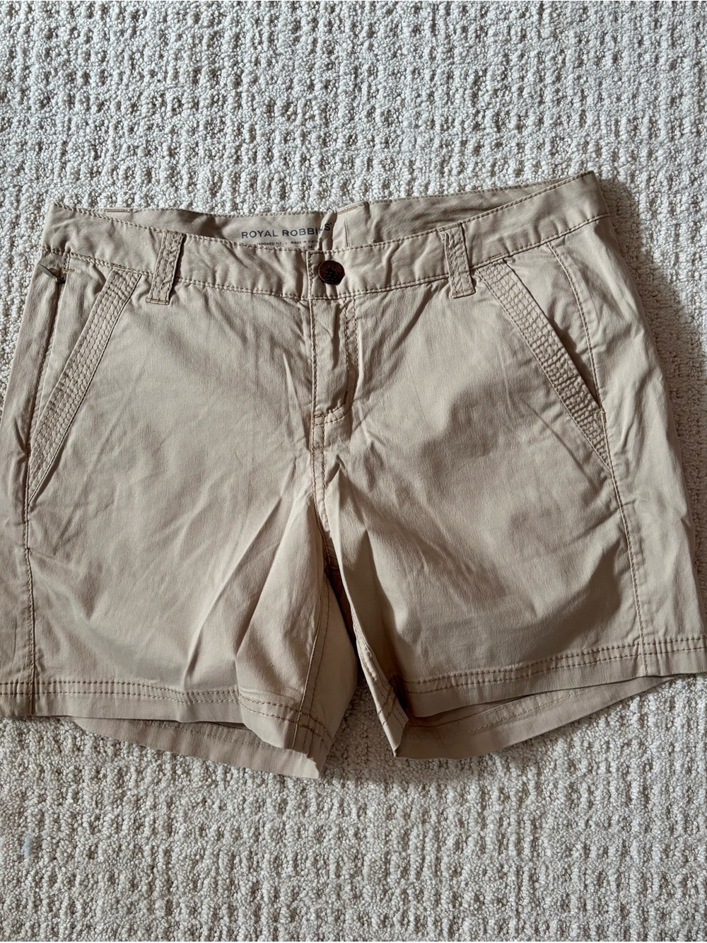 Royal Robbins Women's Beige/Tan Outdoor Shorts
